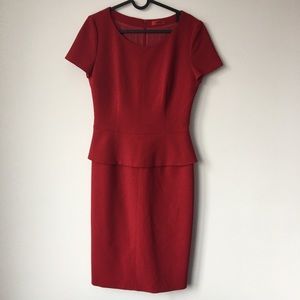 HUGO BOSS Peplum Dress